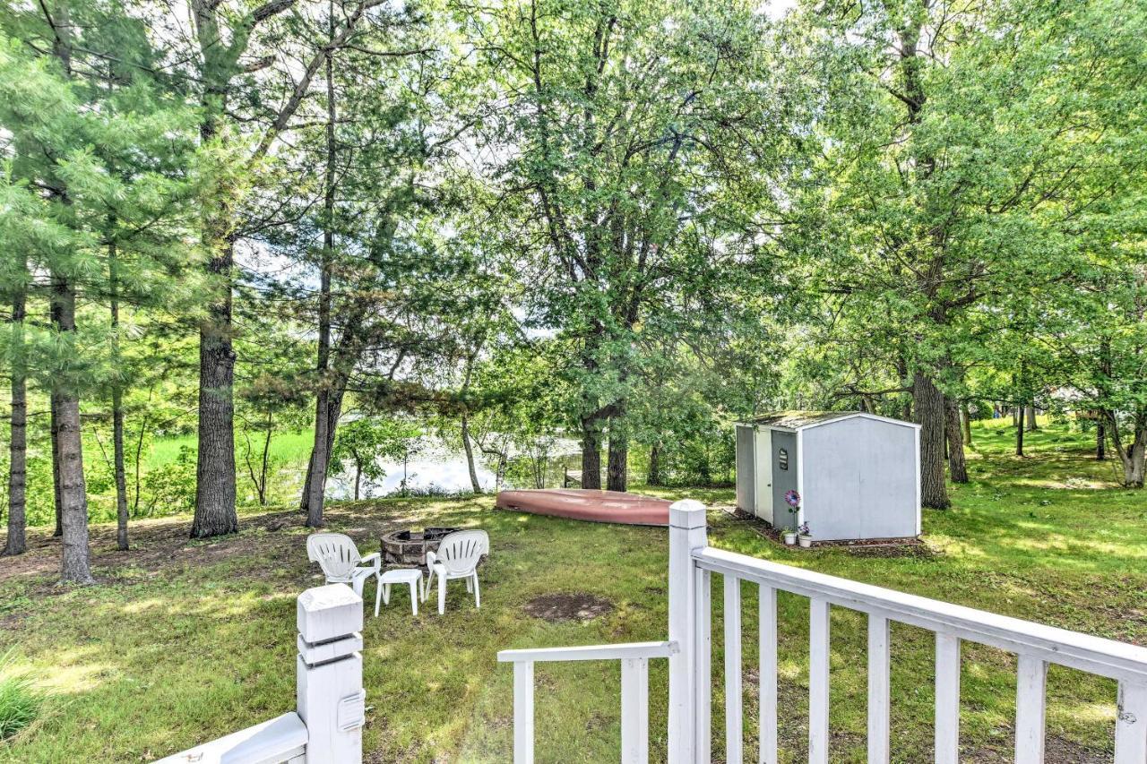 Fishermens Paradise With Fire Pit On Rice Lake! Exterior photo